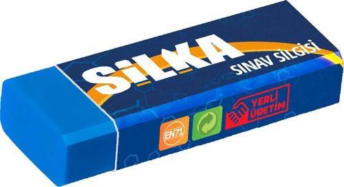 Silka Art.8 Sınav Silgisi Lacivert (20 Li Kutu)