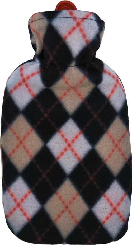 Termofor 0.75 Litre Mini Sıcak Su Torbası Polar Siyah Kahve Sgb-1930SK