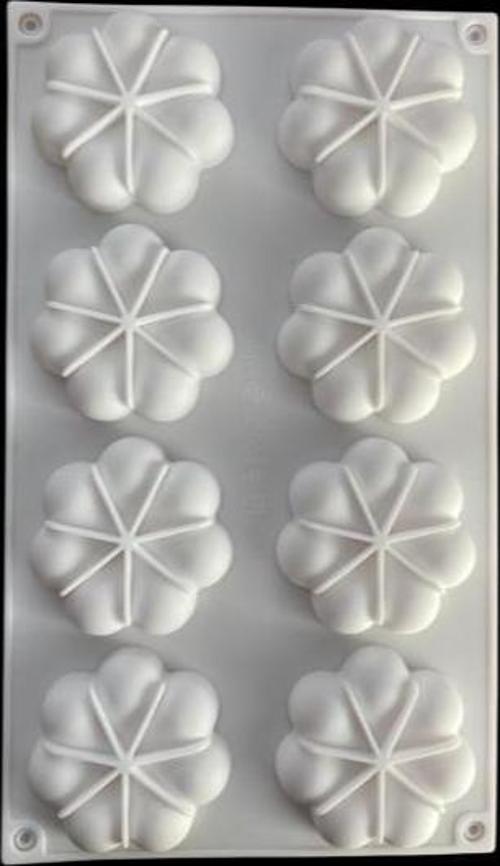 Silikon Kek Kalıbı Çiçek