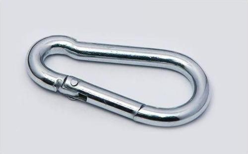 Yaylı Karabina, Çengel, Kanca 4mm - 50 Adet