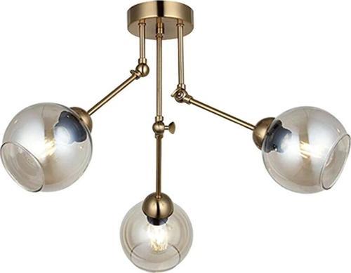 Pore 3'lü Antik Lak Plafonyer