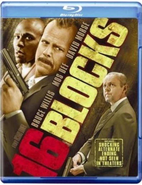 16 Blok - 16 Blocks ( Türkçe Dublaj ) ( Ambalajında - Sıfır ) Blu-Ray Disc