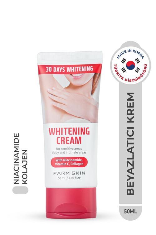 Whitening Cream Leke Karşıtı Beyazlatıcı Krem Niacinamide C Vitamin Collagen Kore 50ml