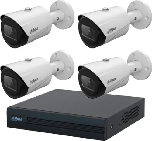 2 Mp 4 Kameralı Ip Güvenlik Kamera Seti (Starlight)