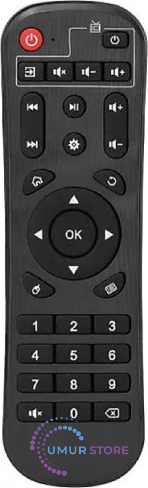 AS525 Android Tv Box Kumanda