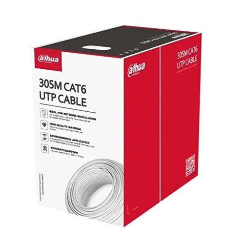 Dh-pfm920i-6un-c Utp Cat6 305 Metre 100 Bakir Gri̇ Renk Bakir Kablo