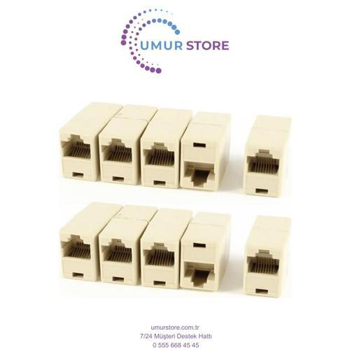 Adsl Cat5 Cat6 RJ45 Dişi-Dişi Birleştirici 100ADET
