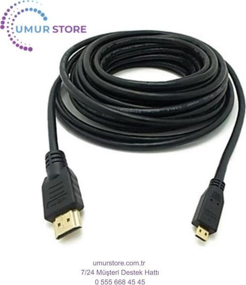 10 Metre Mikro Hdmi Kablo Micro Hdmi To Hdmi Kablo 10M