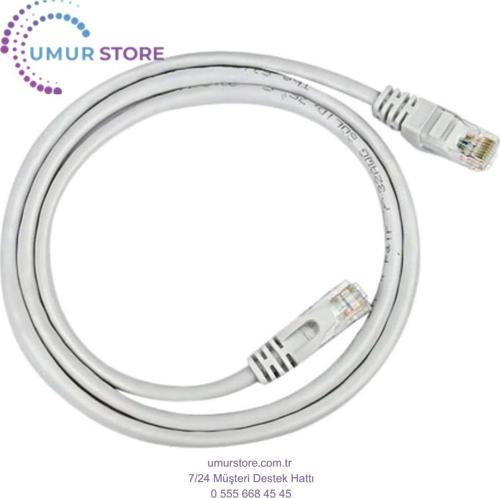 CAT5E RJ45 Lan Kablosu Uçları Takılı Bilgisayar Modem Internet Ethernet Kablosu (CAT5E Internet Ethe