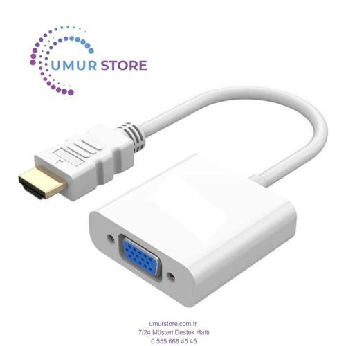HDMI To VGA Dönüştürücü 1080P&60Hz