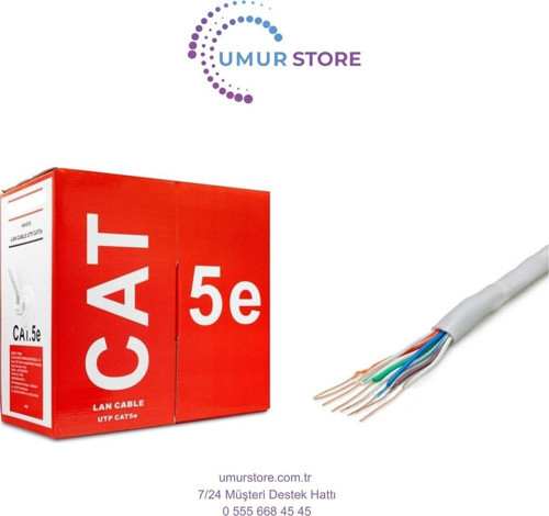Kablo Cat5 305MT 0.38MM