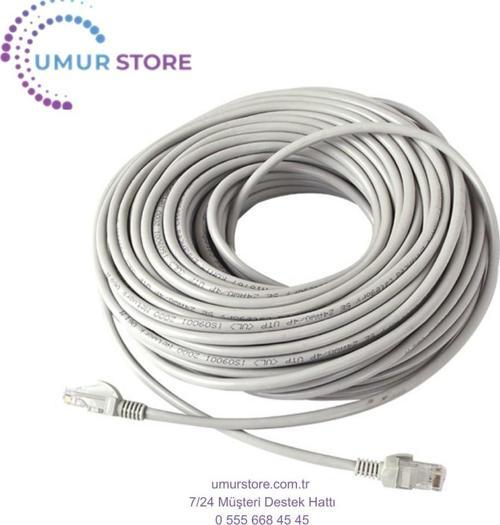Kablo.cat5 40 Metre Gri