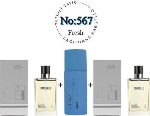 567 + 567 Erkek Parfüm Edp 50 ml + No: 567 Unisex Deodorant 150 ml - Mnms567deo2
