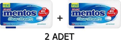 2 Saat Clean Breath Nane Aromalı Şeker 21G