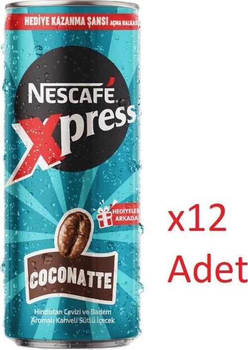 NESCAFÉ Xpress Coconatte Hindistan Cevizi ve Badem Aromalı Kahveli Sütlü İçecek
