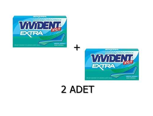 Extra Nane-Mentol Aromalı Şekersiz-Tatlandırıcılı Şerit Sakız 26g