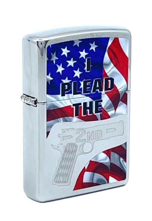 2nd Amendment Plead With Flag Dizayn Çakmak