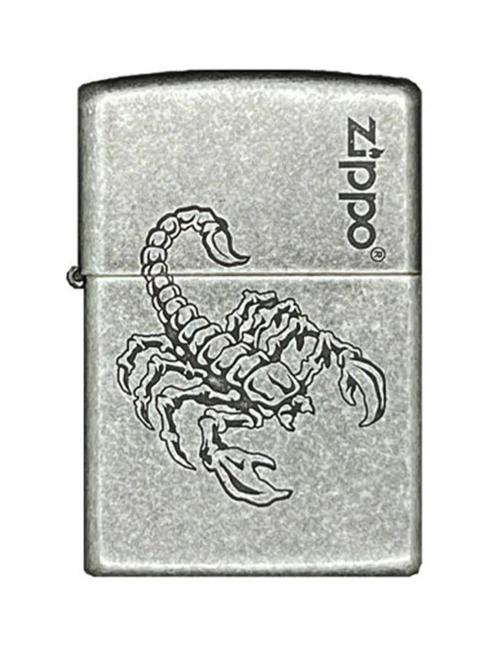 Lustre Scorpion Antique Silver Dizayn Çakmak