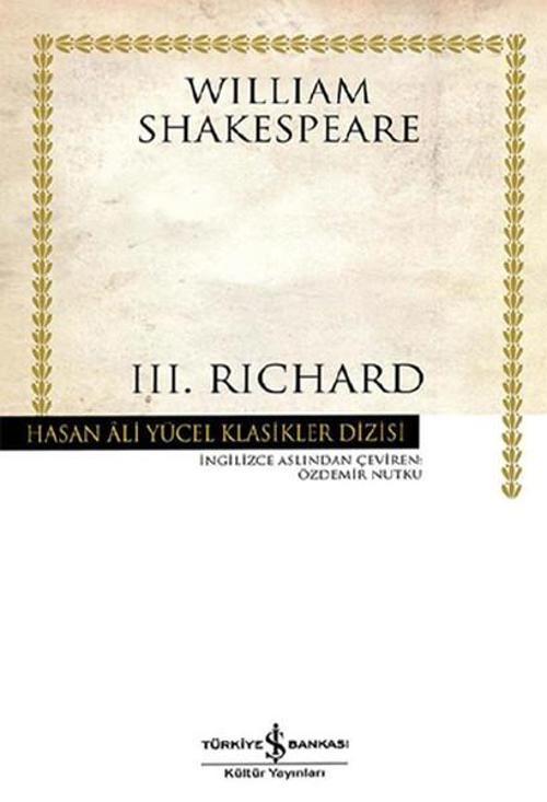 3.Richard - Hasan Ali Yücel Klasikleri