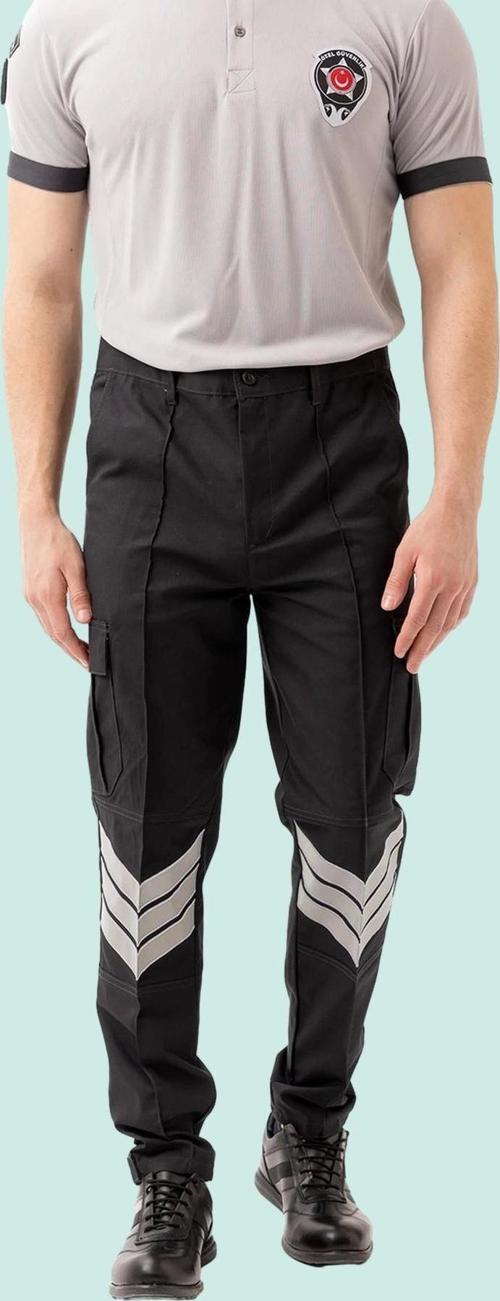 Unisex Güvenlik Pantolonu Yansıtıcı Detay Münih Görevlisi