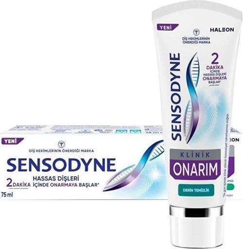 Klinik Onarım Derin Temizlik Diş Macunu 75 ml