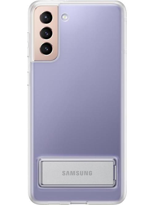 Galaxy S21+ 5G ile Uyumlu Clear Standing Kılıf Şefaf EF-JG996CTEGWW