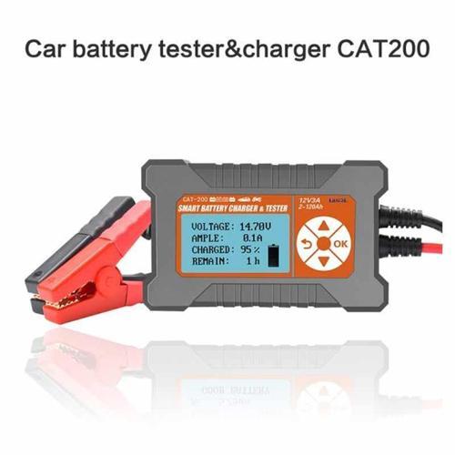 Akü Test ve Sarj Cihazi 12V/3A CAT-200