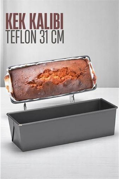 Modacar Teflon Kek Pişirme Kalıbı Baton Kek Kalıbı 31 cm