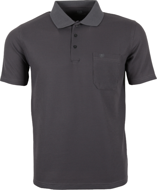 Erkek Tişört Yakalı Cepli Waffle Kumaş RAR01313