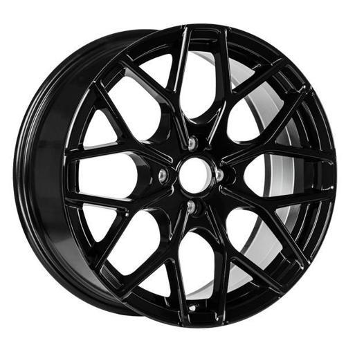 -S1038-31 7.5x17" -5x100 ET35 73.1 Black Jant (4 Adet)