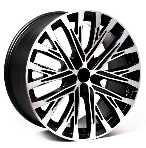 -W7921-01 8.5x19" -5x112 ET40 66.6 Deep Black Diamond Gloss Jant (4 Adet)