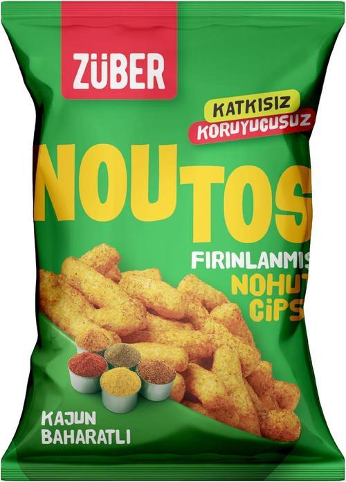 Noutos Kajun Baharatlı Nohut Cipsi 55gr