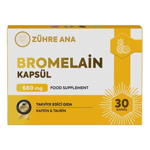 Bromelain İçeren Kapsül 30 Kapsül