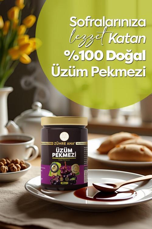 Katkısız Doğal Üzüm Pekmezi 400 Gr