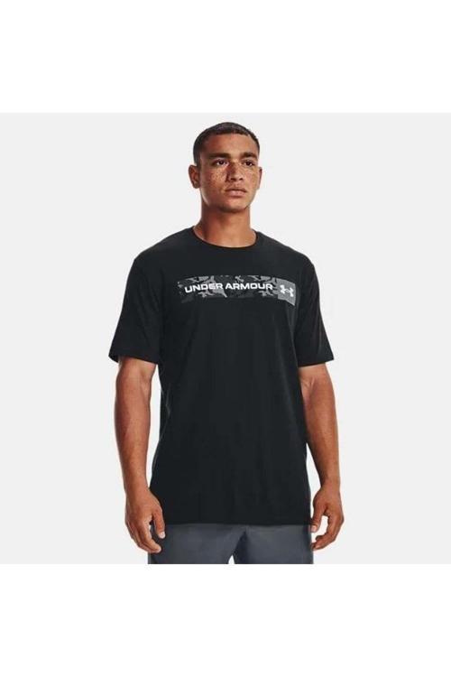 Ua Camo Chest Strıpe Ss Erkek Tişört 1376830