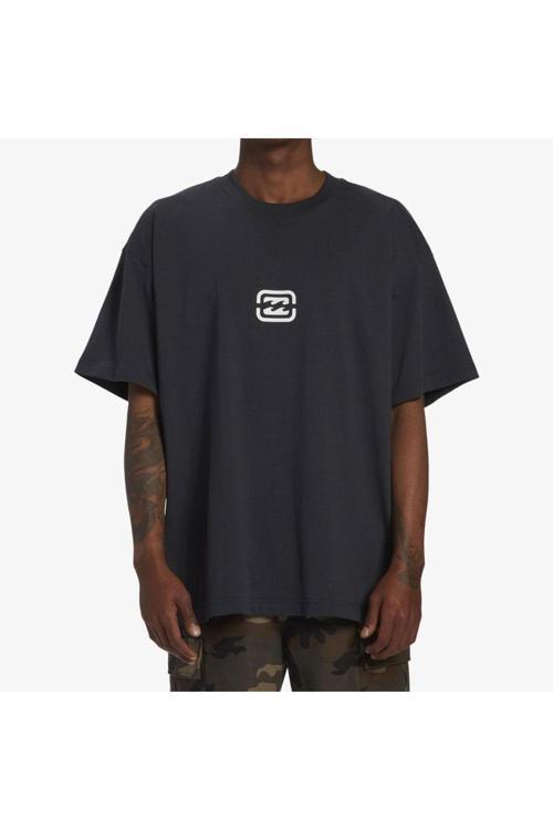 Bracket Wave Tees Erkek Siyah Tişört Erkek T-Shırt Abyzt02310