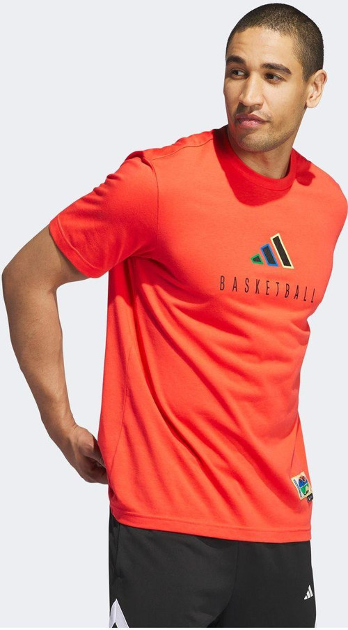 Wwh Logo Erkek Kırmızı Günlük T-Shirt