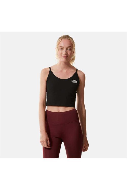 W Slım Crop Tank Kadın Atlet Nf0A55Aqjk31