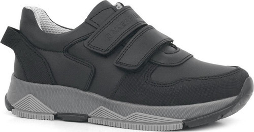 Hakiki Deri Siyah Çocuk Spor Okul Ayakkabı