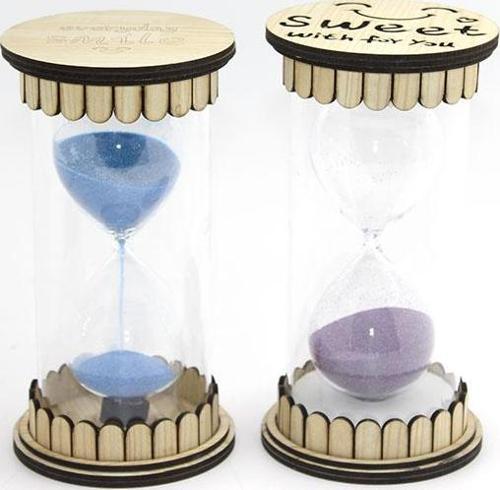 Ahşap Kum Saati Model 2