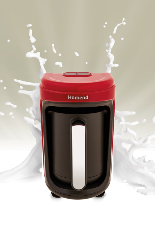 Pottoman Milk In 1871h Sütlü Türk Kahve Makinesi Kırmızı Metal