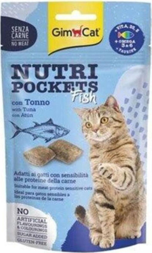 Nutripockets Ton Balıklı Kedi Ödülü 60 gr