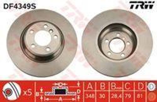 FREN DISKI ON (ADET) BMW E60 E63 E64 E65 E66