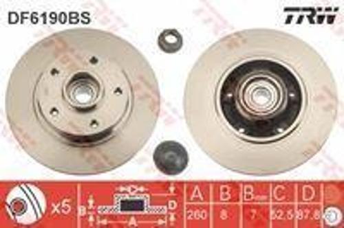 FREN DİSKİ ARKA (ADET) CLIO IV 13 FLUENCE 14 GRAND SCÉNIC III 09 MEGANE CC 10 MEGANE III 08