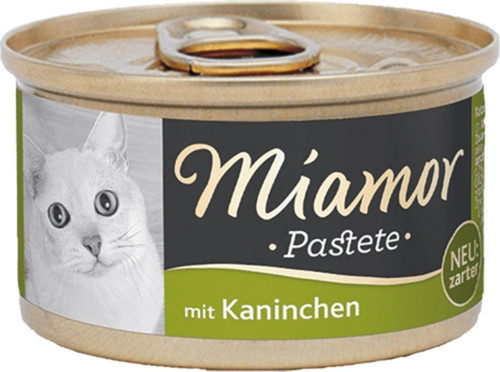 Mıamor Pastete Tavşanlı Kedi Konservesi 85 G 6 Adet