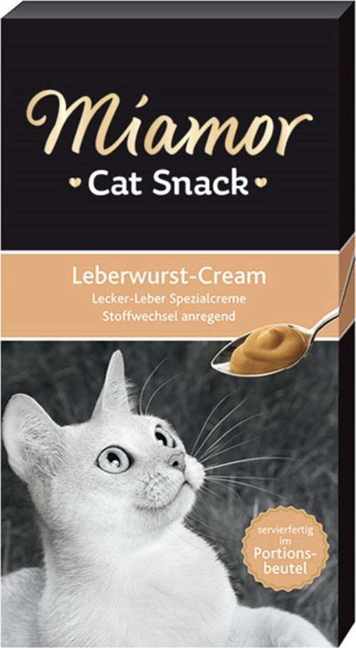 Mıamor Cream Ciğerli Kedi Ödülü 6x15 G