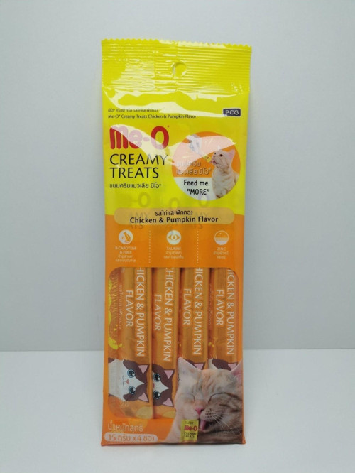 Creamy Tavuk Ve Bal Kabaklı Tamamlayıcı Yaş Mama 15gr *4 Adet