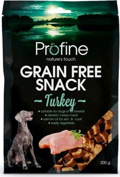 Grain Free Yarı Nemli Tahılsız Hindi Etli Leziz Köpek Ödülü 200 Gr fd*