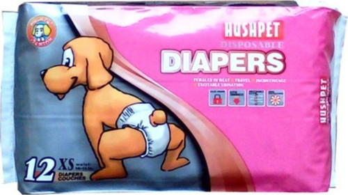 2-4 kg arası Köpekler İçin Bağlamalı Çiş Pedi 12'Lİ