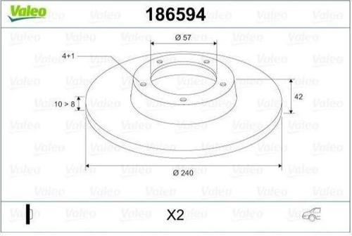 FREN DİSKİ ARKA ASTRA G 1.4 1.6 1.8 1.7 DTI